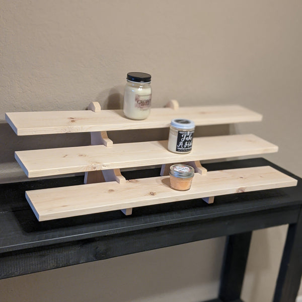 Triple Tiered Shelf Display - Standard