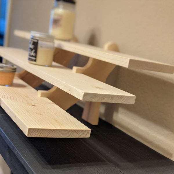 Triple Tiered Shelf Display - Standard