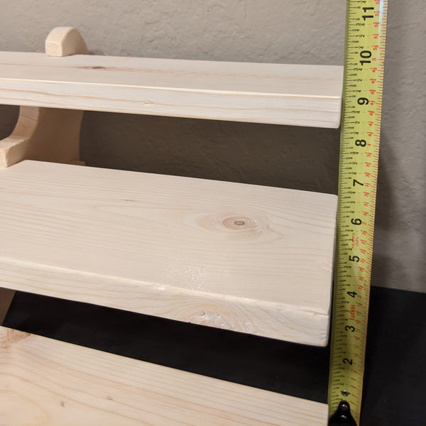 Triple Tiered Shelf Display - Standard